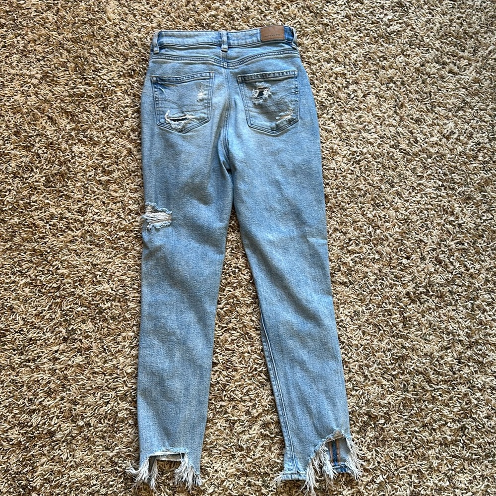American Eagle Outfitters Distressed Mom Jean - Picture 7 of 9